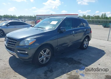 2013 Mercedes-Benz Ml 350 4Matic из США, поврежденный, VIN 4JGDA5HB1DA216825